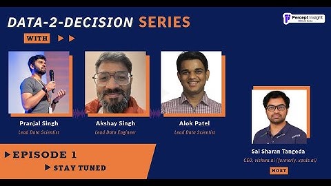 DATA-to-DECISION Podcast Series: Episode 1 - Teaser