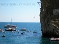 Симеиз. Международные соревнования по прыжкам в воду с экстремальной высоты. Крым. Cliff Diving