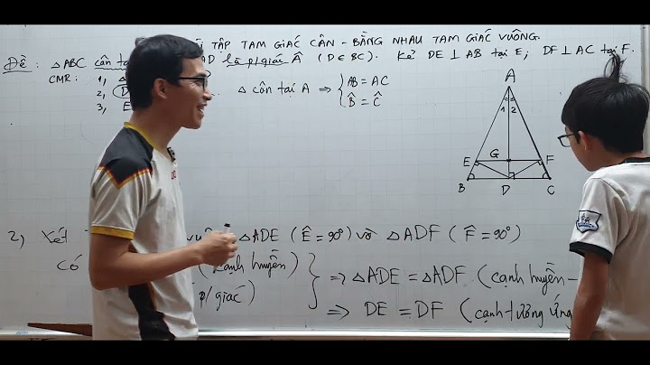 Bài tập tam giác cân có lời giải năm 2024