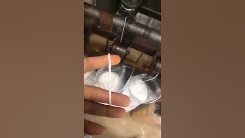 wholesale elastic ear loop white tie disposable mask rope string 3 mm ear loop for medical face mask