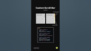 How To Make Custom Scroll Bar #feedshorts #coding #cssanimation #htmlcss #python