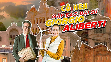 Cô Hen trò chuyện cùng Bác Đại sứ Liên minh Châu Âu tại Việt Nam - H