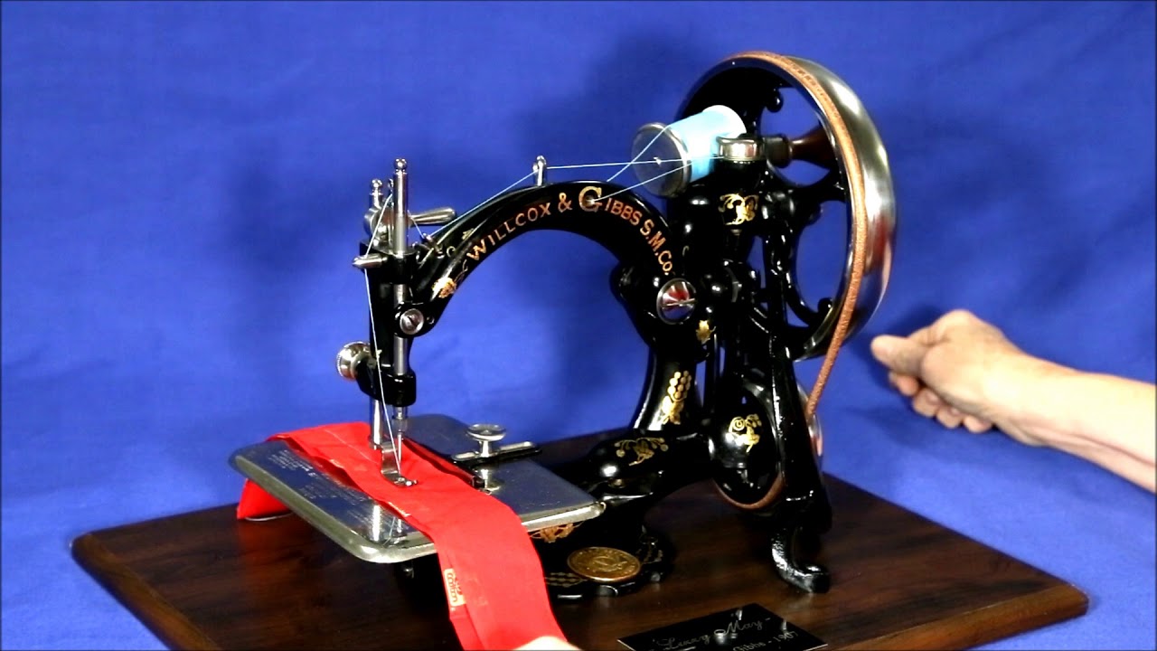 Antique Sewing Machines - Lizzy May - Before and After Update