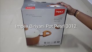 Impex Biriyani pot Pearl 3012 by Kiron V K 209 views 2 years ago 1 minute, 29 seconds