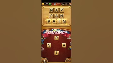 Word connect Level 29 Solution