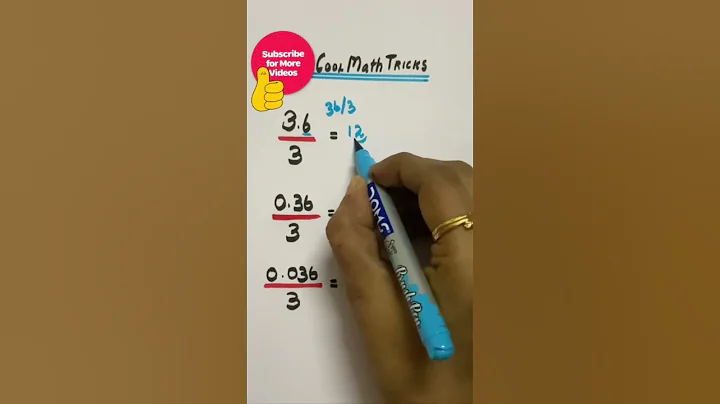 Decimal Division Tricks shorts #CoolMathsTricks #shortsMaths Dividing decimls shorts tricks #shorts