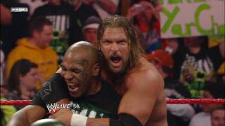 Dx Vs Chris Jericho And Raw Guest Host Mike Tyson