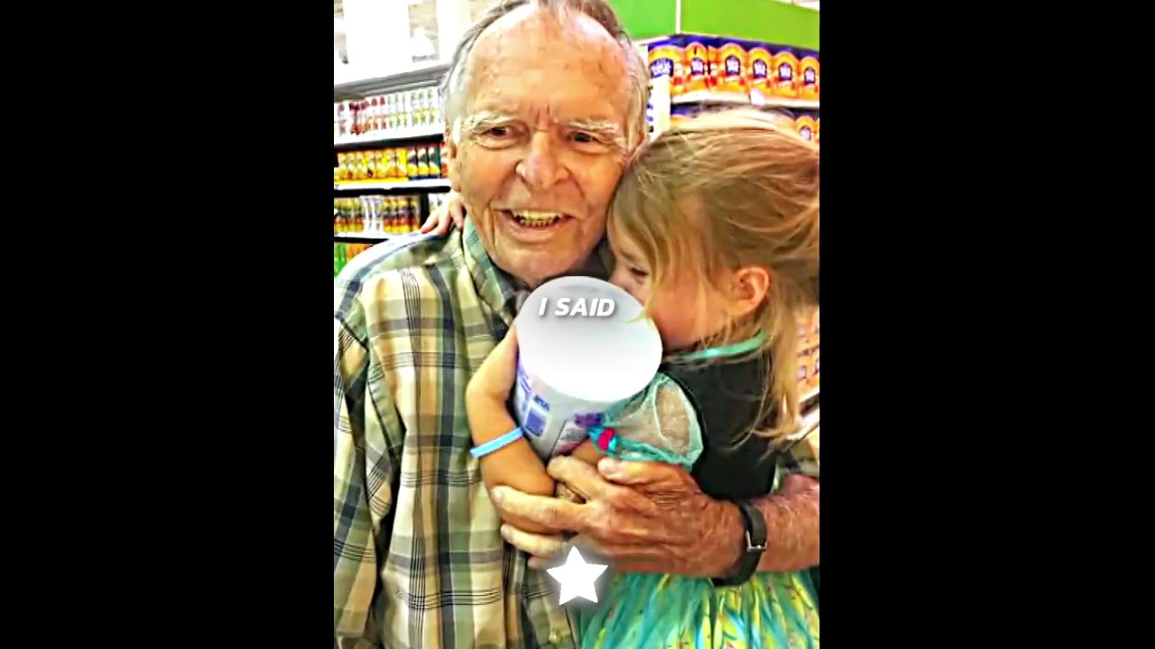This Little Girl Said Hello To This Grandpa and Something SPECIAL