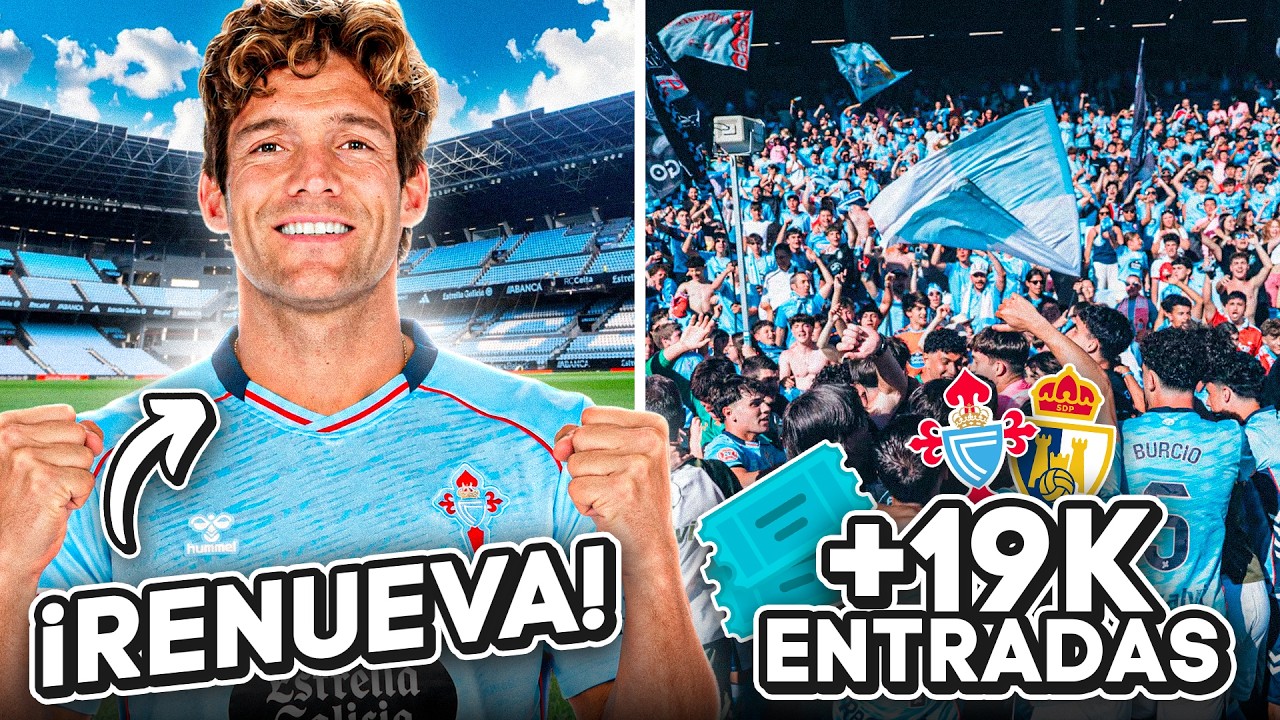 ¡SE AGITA EL MERCADO DE FICHAJES! MARCOS ALONSO SIGUE EN EL CELTA Y EL FORTUNA LLENA BALAÍDOS