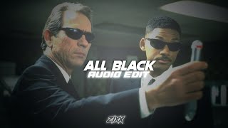 All Black - Sukh-E,Raftaar || [edit audio] Resimi