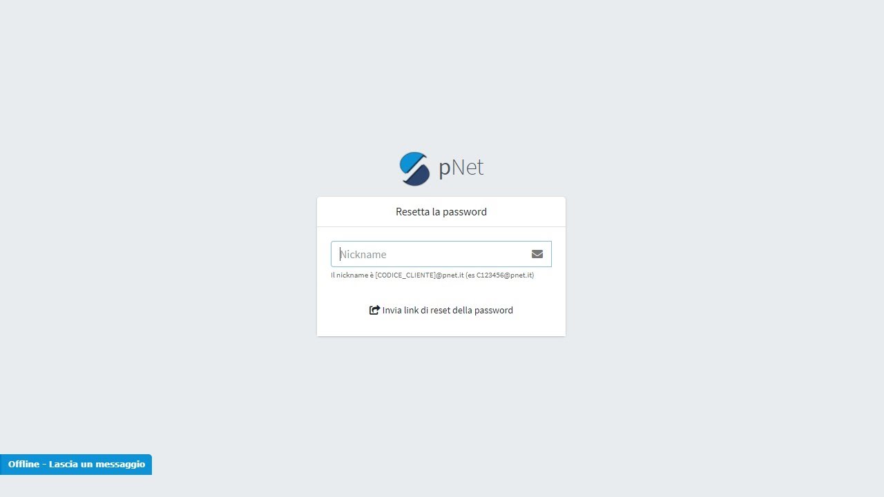 [pNet] Reimpostare la password - YouTube