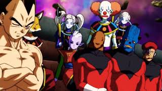 Vegeta's inspiration speech to Goku - Dragon Ball Super English Dub Episode 129