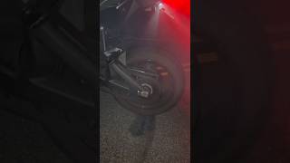 It needed a new tire anyway #trending #h2 #bike #bikelife #burnout