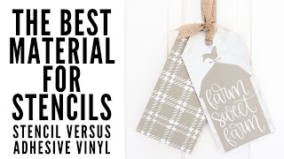 Stencil Vinyl Versus Adhesive Vinyl: Which is better for stencils?