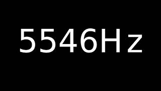 Speaker Sound Test 5546Hz