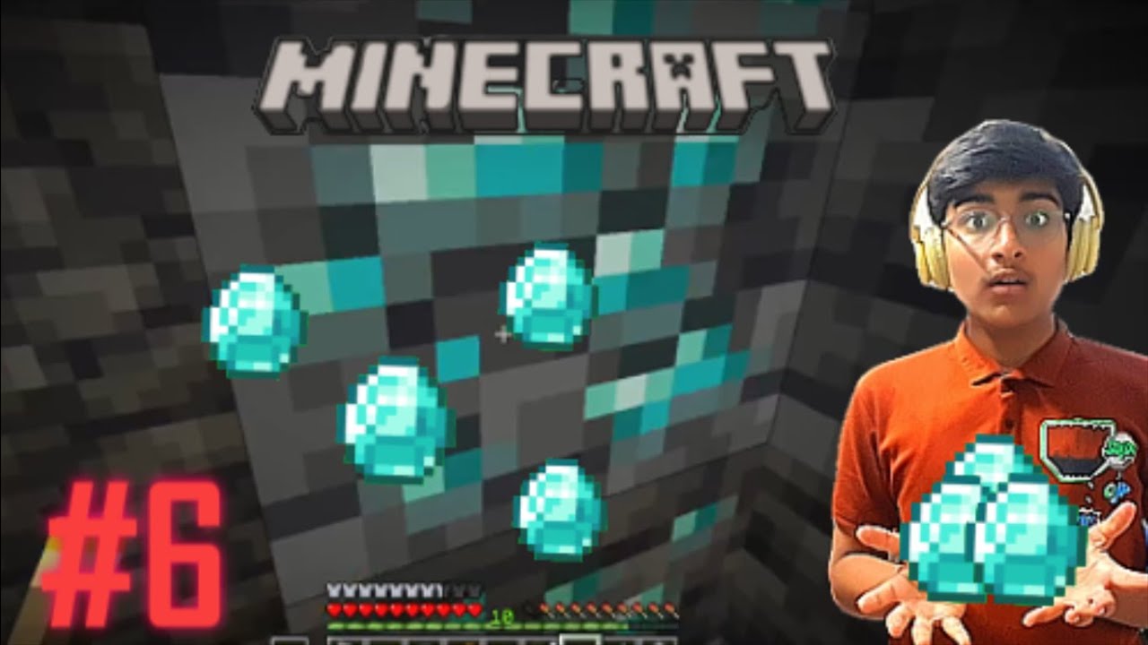 I FOUND DIAMONDS IN MY MINECRAFT WORLD | MINECRAFT #6 - YouTube