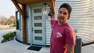 Grain Bin Tiny House Behind The Scenes