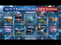 WORLD Top 10 LED TVs BRANDS &amp; it's AURA 