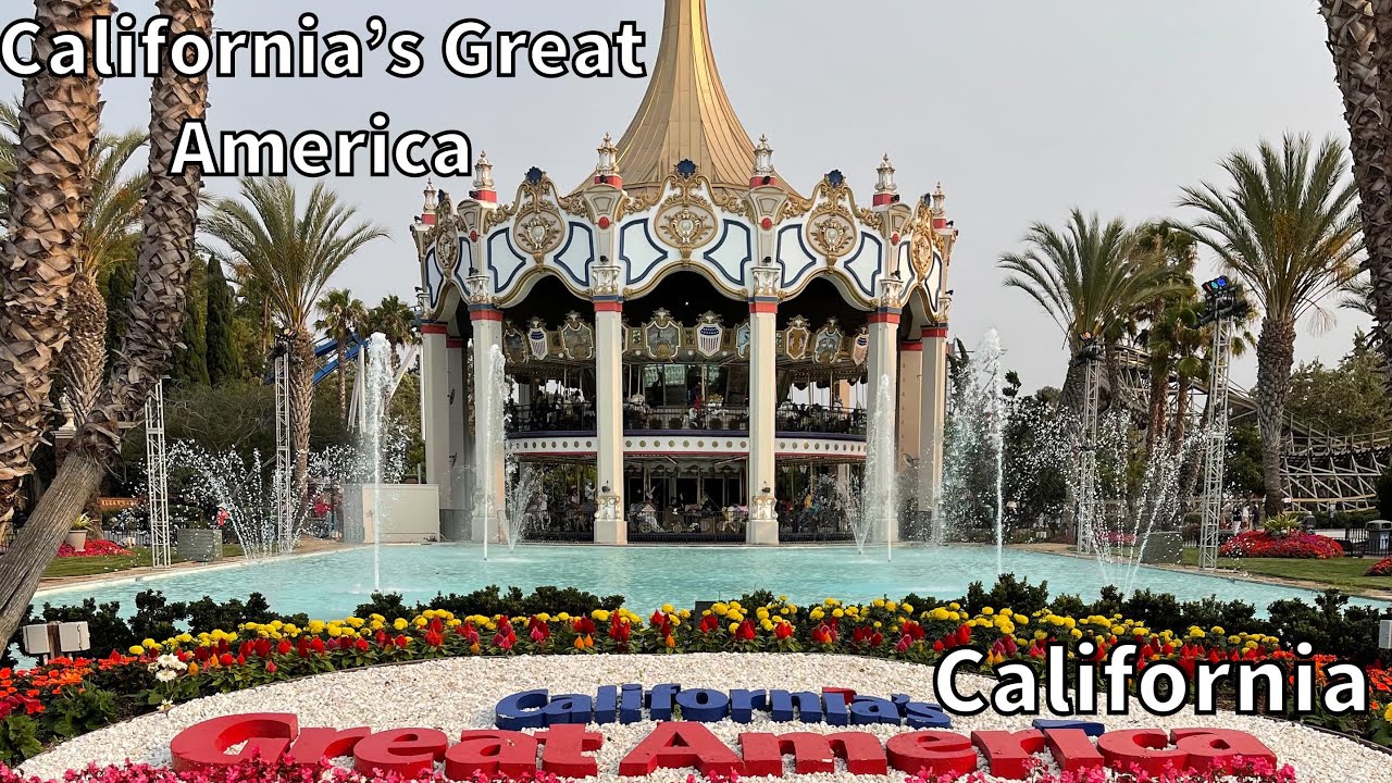 California’s Great America Amusement Park Tour - Santa Clara ...