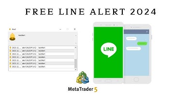 Free EA ดัก Alert จาก MT5 แล้วส่งเข้า Line 2024