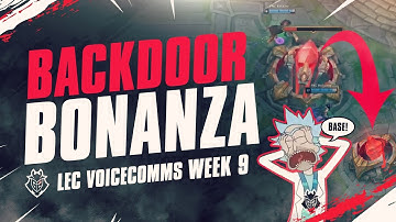 Backdoor Bonanza | LEC Spring 2019 Week 9 G2 Voicecomms