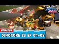 [DinoCore] Compilation | S03 EP07 - 09 | Best Animation for Kids | TUBA