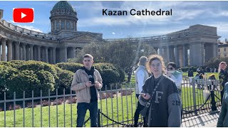 First Visit to Kazan Cathedral #saintpetersburg #russia #scholarship #opendoors