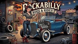 50 Original Rockabilly Rock 'n' Roll Cruisers | 1950s Hot Rod Jukebox Dance Hits