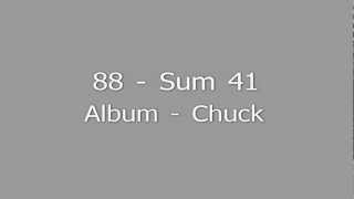 Sum 41 - 88 (With lyrics)