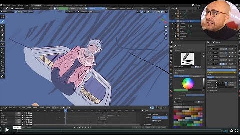 #021 Rotate Canvas - Grease Pencil RANDOM tips & tricks