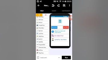 sketchware Gold tutorial videoview blocks