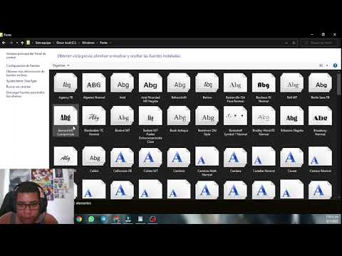 como descargar e instalar fuentes en windows | como instalar estilos de fuentes en windows