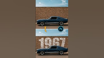 Photoshop Tips | Noob vs Pro Editor | The Edit Art | Beginner | Tutorial | Mustang Shelby 1967