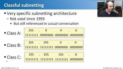 CompTIA Network+ - 1. 4   Subnet Masks   Part 1