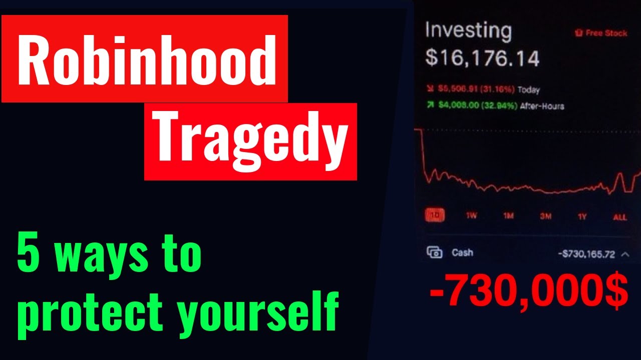Video #117)  Robinhood Tragedy  -  5 ways to protect yourself