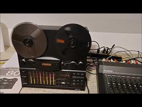 Reel to Reel: Fostex Model 80 Basic Analog Recording Technique