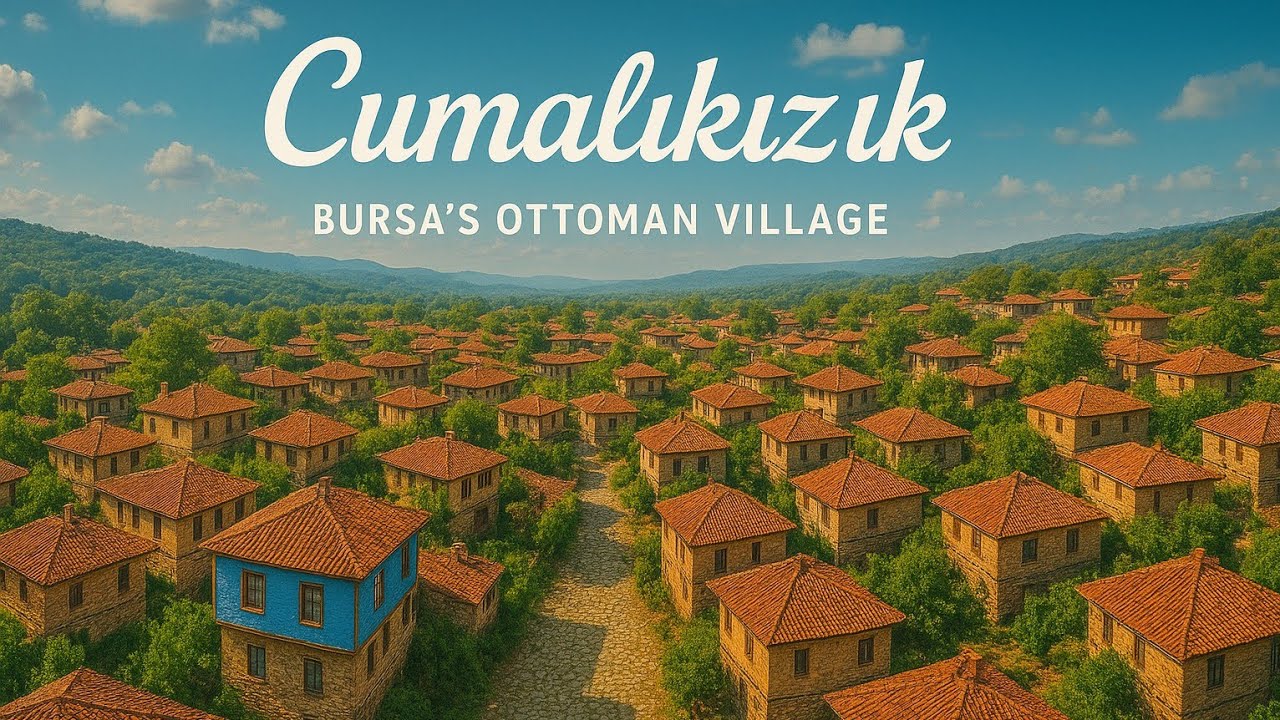 Прогулка по деревне Джумалыкызык | Всемирное наследие ЮНЕСКО в Турции | 4K