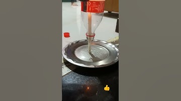 Bottle and candles🕯 experiment