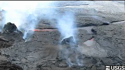 Latest video from the USGS Hawaiian Volcano Observatory