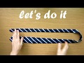 How to tie a tie on table  full double windsor knot