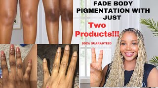 THE ONLY TWO PRODUCTS YOU NEED TO GET RID OF HYPERPIGMENTATION ON THE KNEES, ELBOWS & KNUCKLES screenshot 1