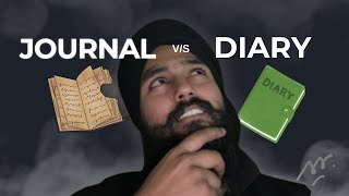 What is the difference between journal and diary? | saranalysis