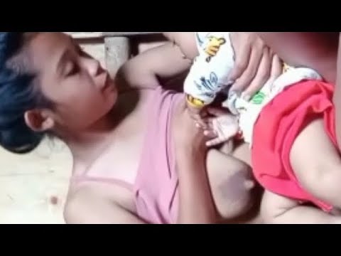 ibu muda menyusui anak nya yang rewel #tutorialmenyusuianak