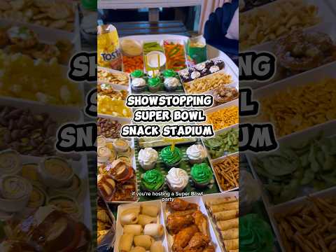 DIY Super Bowl Snack Stadium
