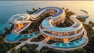 Python Abandoned for 100 Years Transformed Into a Luxury Island Mansion | Design Concept