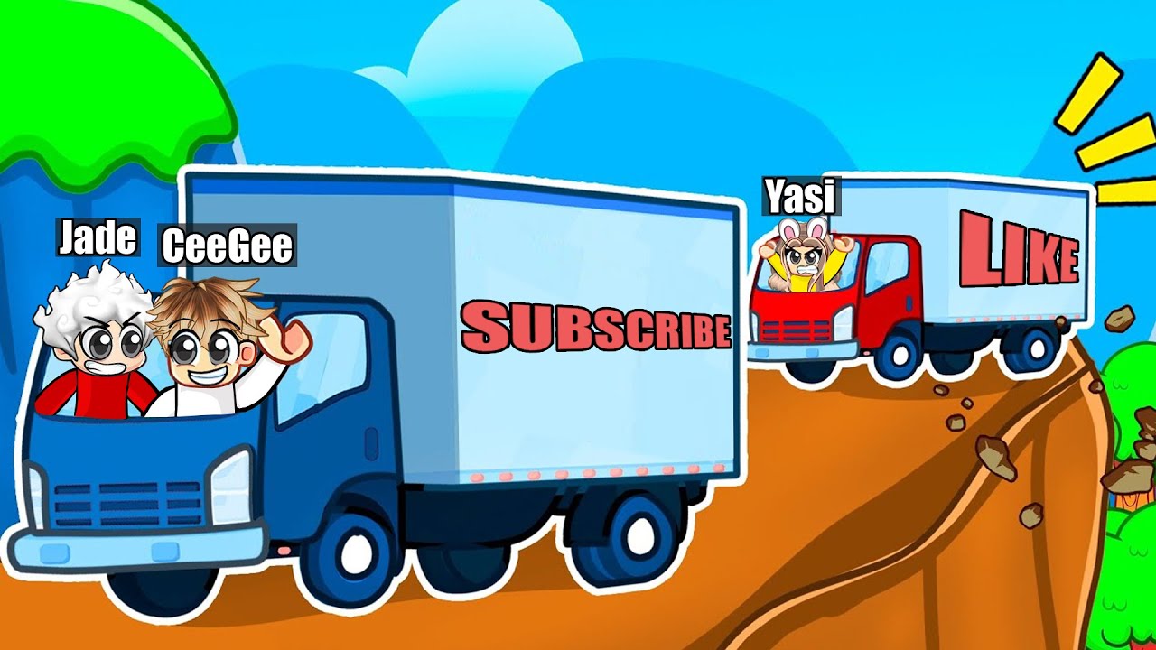 Riding a DANGEROUS TRUCK in Roblox!