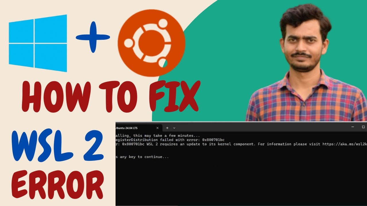How to fix WSL 2 error - YouTube