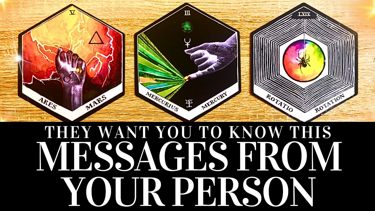 PICK A CARD 🔮 ️MESSAGES FROM THE PERSON ON YOUR MIND ️🔮 They Want YOU ...
