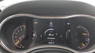 Jeep Grand Cherokee- HIGH OIL PRESSURE