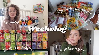 RONDJE ACTION, BOODSCHAPPEN MET PRIJZEN, KOKEN & meer! Weekvlog | Zeg maar Fem